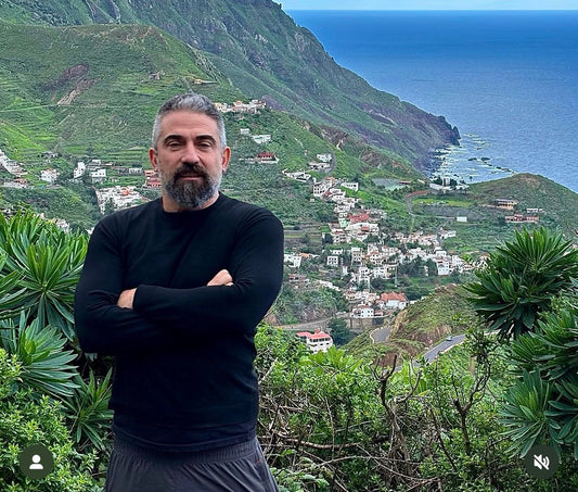 Gay man practising mindfulness and exploring relationships, emotional awareness and inner freedom.